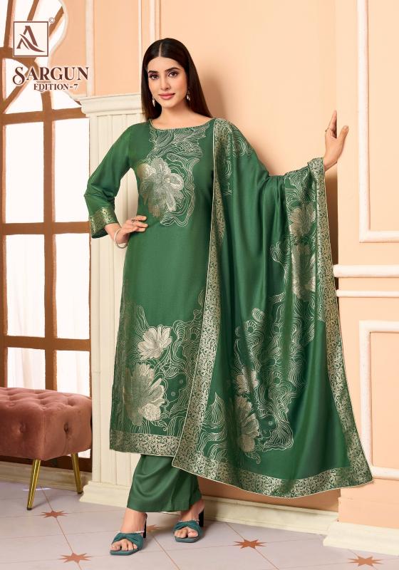 Alok sargun vol 7 wholesale dress materials in mysore